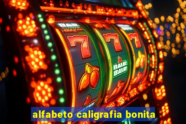 alfabeto caligrafia bonita